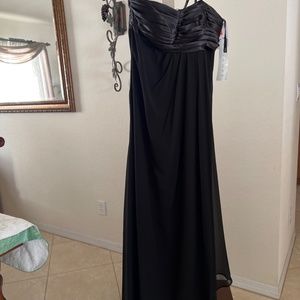 Full length black dress - Bill Levkoff - size 10